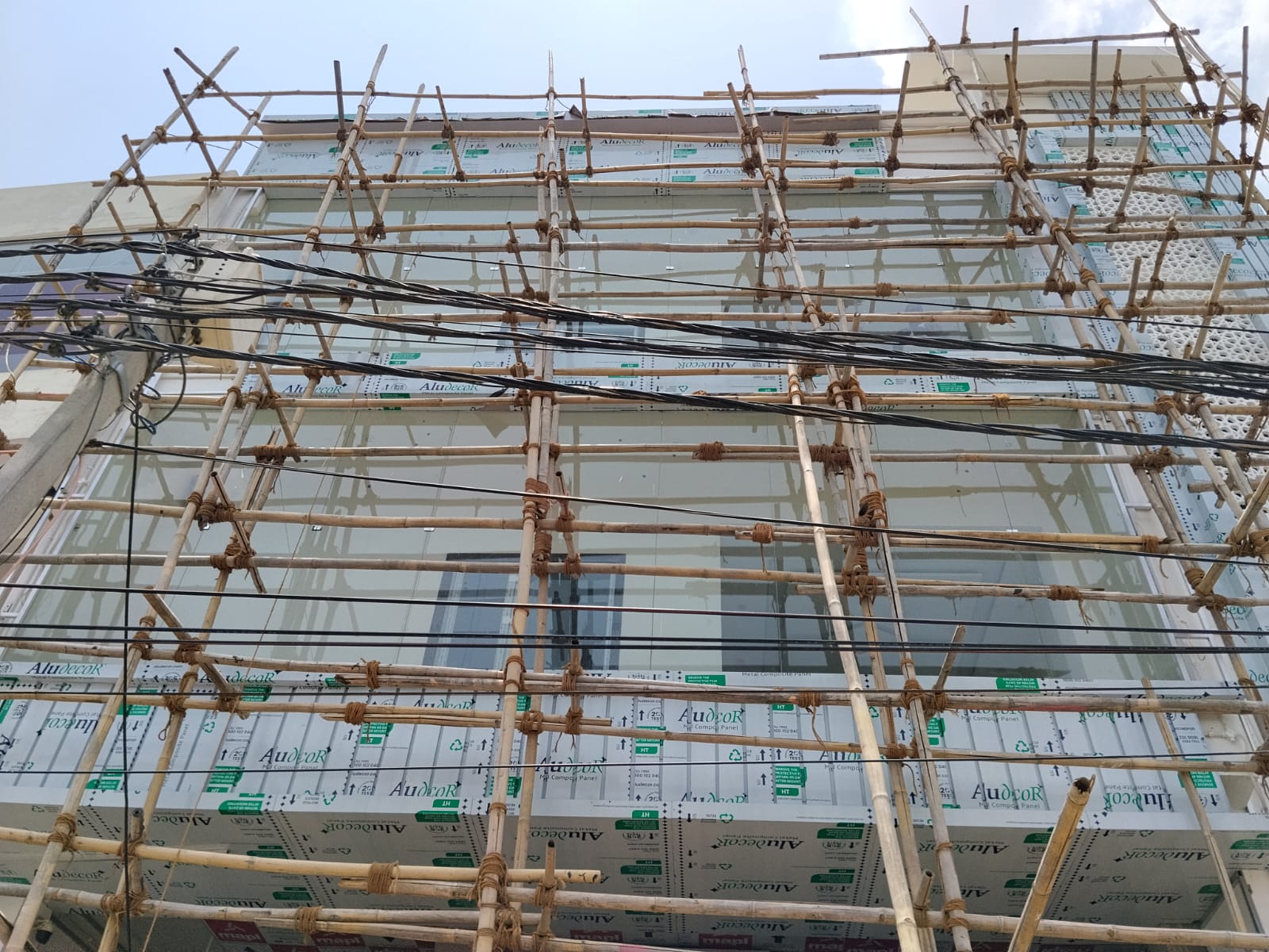 ACP Cutting & Design work by our studio in Ayodhya — 4
