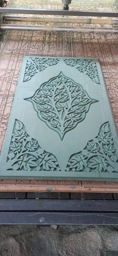 WPC / AEP / MDF / Corian / HDHMR Cutting & Design work by our studio in Ayodhya — 6
