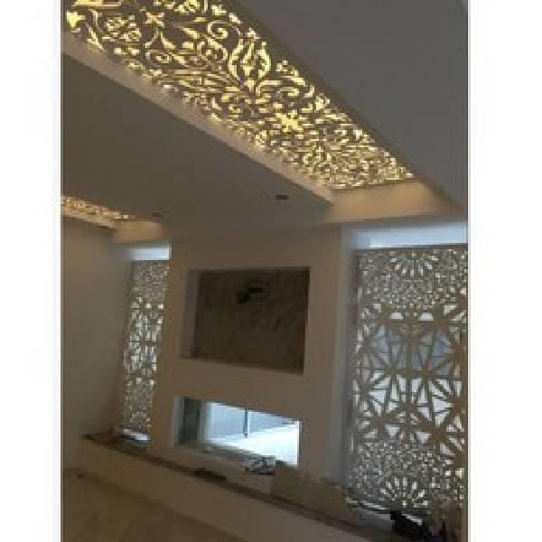 WPC / AEP / MDF / Corian / HDHMR Cutting & Design work by our studio in Ayodhya — 8