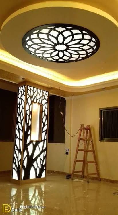 WPC / AEP / MDF / Corian / HDHMR Cutting & Design work by our studio in Ayodhya — 10
