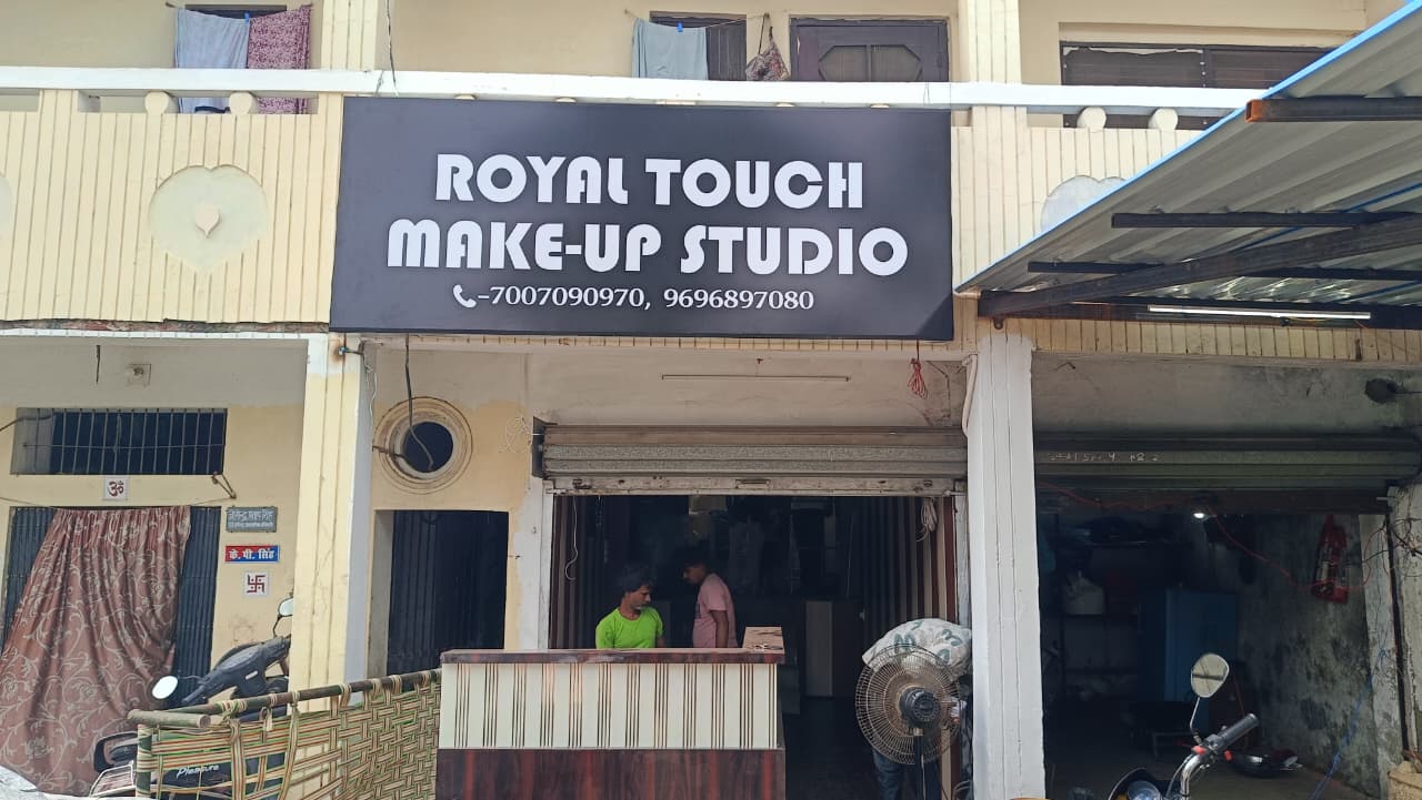 Glow Sign Board work by our studio in Ayodhya — 2